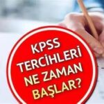 KPSS Tercihleri ve Tercih Süreci